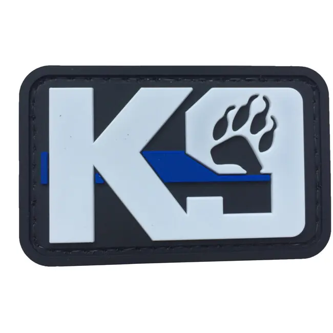 Akční Nabídka WARAGOD K9 Paw PVC nášivka, černo bílá