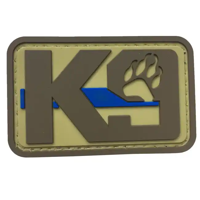 Originální WARAGOD K9 Paw PVC nášivka, coyote