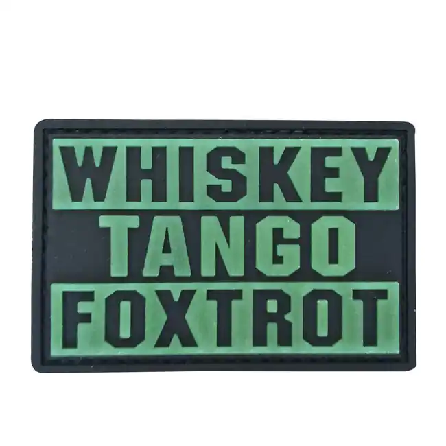 Nejlepší Cena WARAGOD Whiskey Tango PVC nášivka, glow