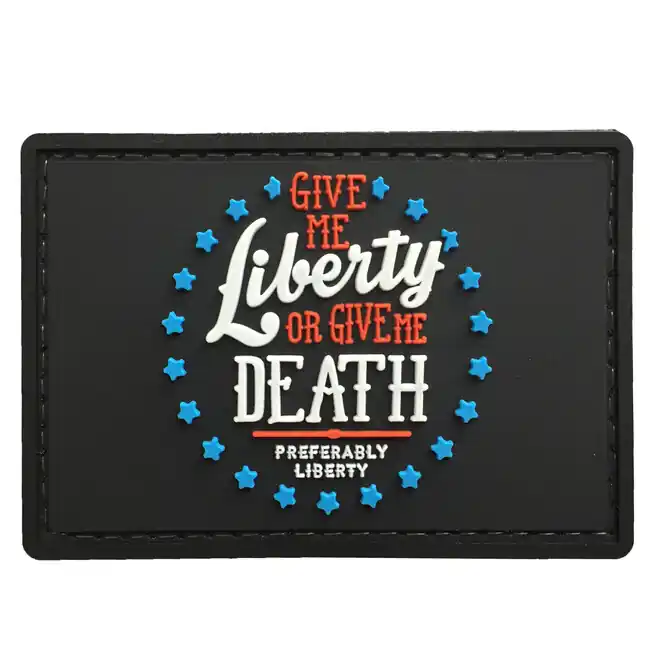 Nízká Cena WARAGOD Give me Liberty PVC nášivka