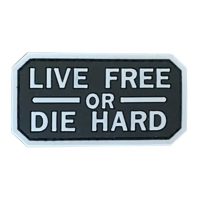 Novinka WARAGOD Live Free PVC nášivka