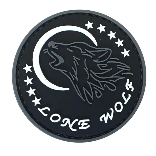 Finální Výprodej WARAGOD Lone wolf PVC nášivka