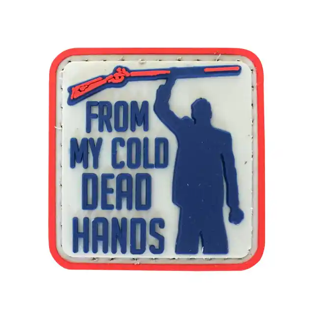 WARAGOD From my Cold Dead PVC nášivka Nejprodávanější
