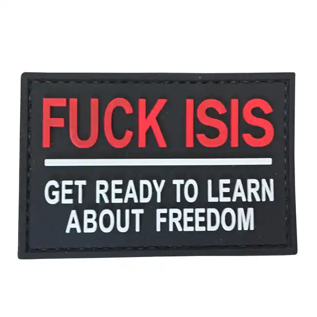 WARAGOD Fuck ISIS PVC nášivka Cenově Výhodný