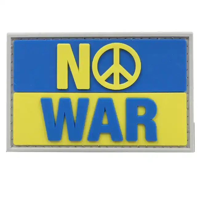 WARAGOD No war PVC nášivka Expresní Doručení