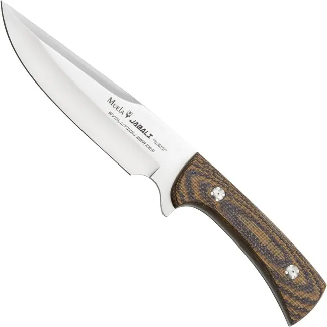Nůž MUELA Jabali Micarta Mustard s pevnou čepelí Cenový Hit