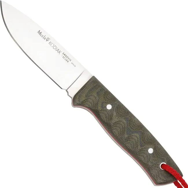 Nůž MUELA Kodiak Canvas Micarta s pevnou čepelí Aktuální