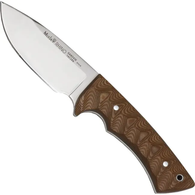 Must-Have Nůž s pevnou čepelí MUELA Rhino Micarta sand