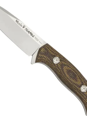 MUELA Nůž s pevnou čepelí Tuareg Micarta braun Ihned K Objednání