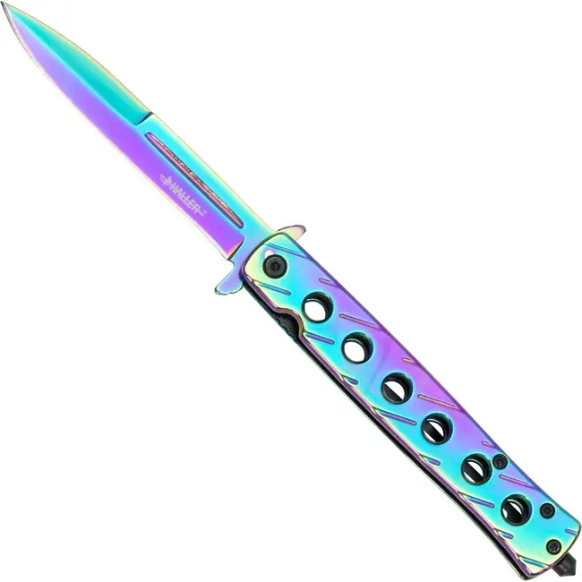 Kapesní nůž Haller Stiletto Rainbow coating Nová Kolekce