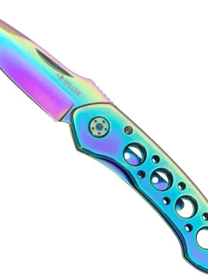 Aktuální Kapesní nůž Haller Taschenme Rainbow coating