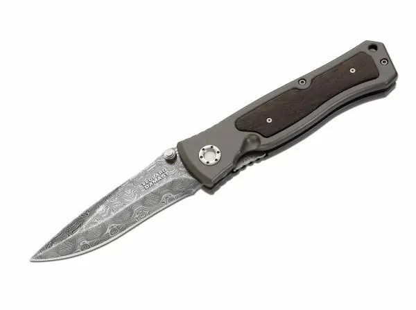 Kup Teď Böker Leopard-Damast II, kapesní nůž 9,6 cm, šedý