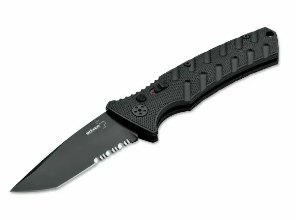 Omezená Nabídka Funkční nůž Böker Plus Strike Tanto, 8,5 cm, černý