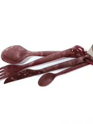 Kupilka CUTLERY kempingový příbor, červený Bezpečná Platba