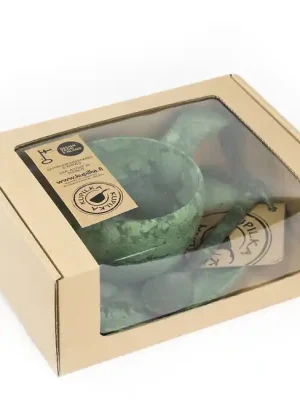 Aktuální Hrnek Kupilka se lžičkou a podšálkem, 210 ml, zelený