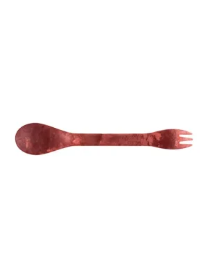 Super Cena Spork 225 lžíce a vidlička v jednom, červená