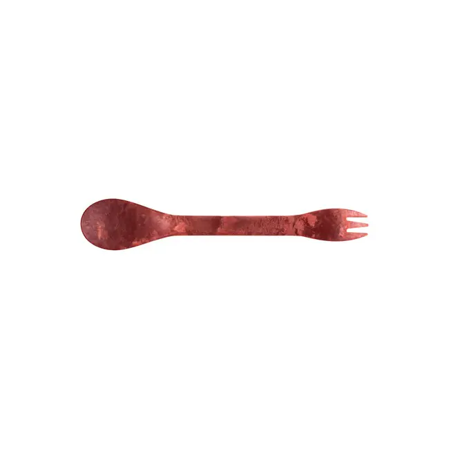 Super Cena Spork 225 lžíce a vidlička v jednom, červená