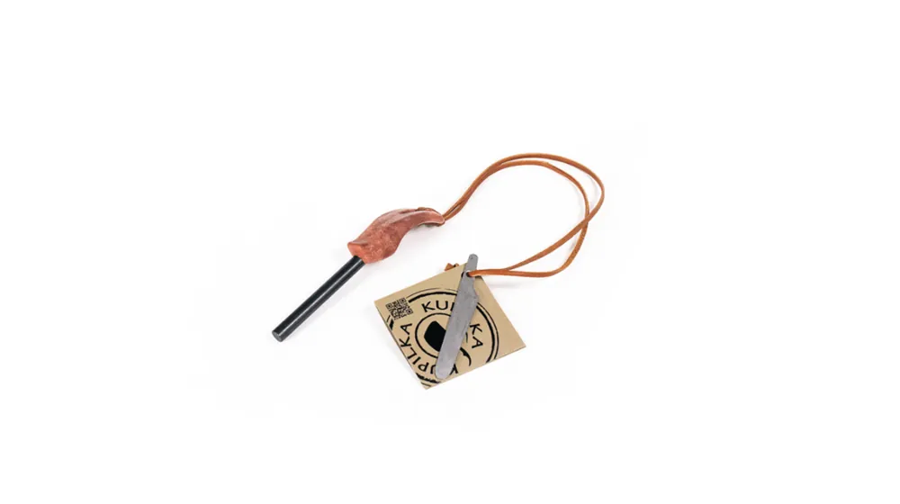 Vysoce Kvalitní FS8R Firesteel 8 Red, 124 mm, červená