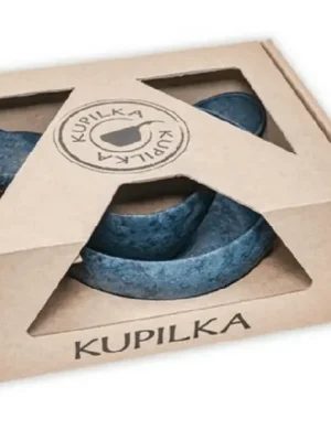 Kupilka Junior SET, sada nádobí na cesty, modrá Originální