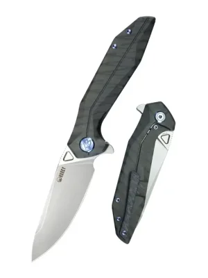 Cenová Bomba KUBEY Zavírací nůž Nova Flame Titanium