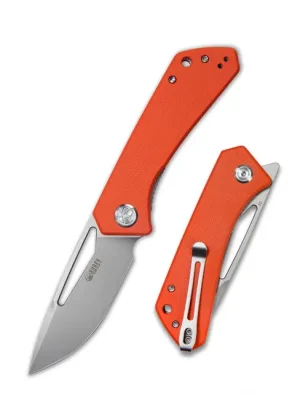 Cenový Hit KUBEY Zavírací nůž Thalia Orange G10
