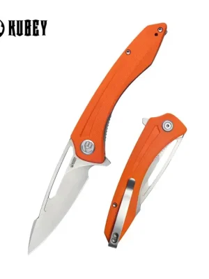 Cenový Hit KUBEY Zavírací nůž Merced Orange G10
