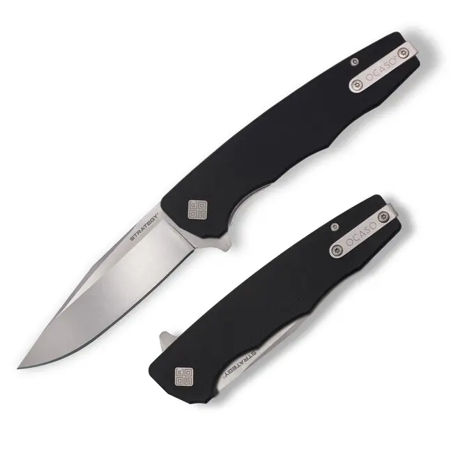 Nakupujte Hned OCASO Zavírací nůž Strategy Black G-10