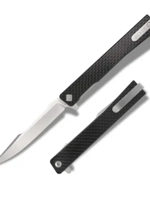Cenově Výhodný OCASO Zavírací nůž Solstice Carbon Fiber + Satin / Harpoon