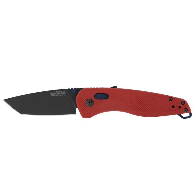 Vrácení Zdarma SOG Zavírací nůž AEGIS AT - tanto - Rescue Red & Indigo