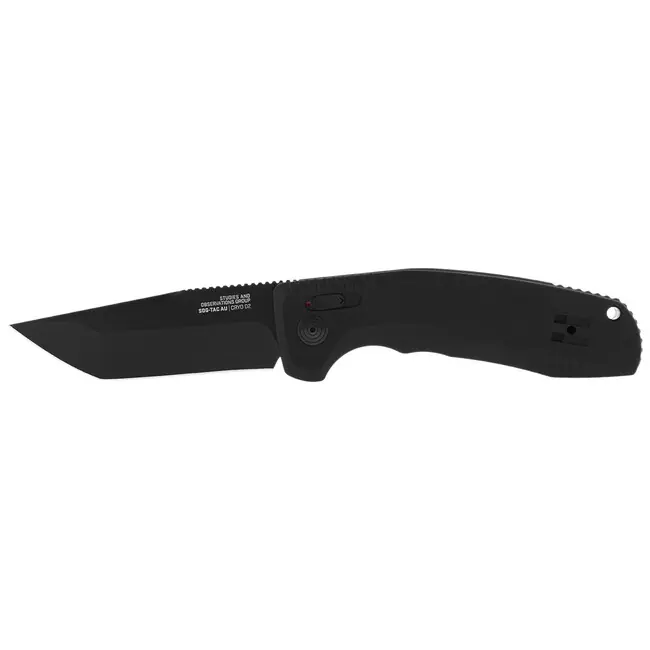 SOG Vyskakovací nůž SOG-TAC AU – Black / tanto / STRAIGHT EDGE Cenově Výhodný