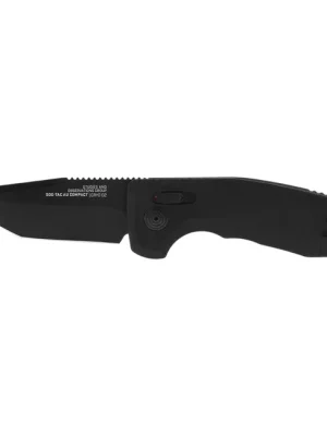 Top Prodej SOG Vyskakovací nůž SOG-TAC AU COMPACT – Black / tanto / STRAIGHT EDGE
