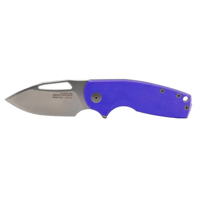 Akce SOG Zavírací nůž Stout FLK - Blue + Stonewash
