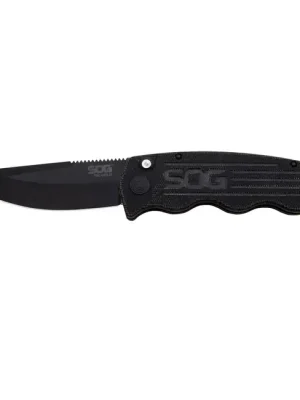 SOG Vyskakovací nůž Tac Ops - Black Micarta - 3.5" Zlevněný