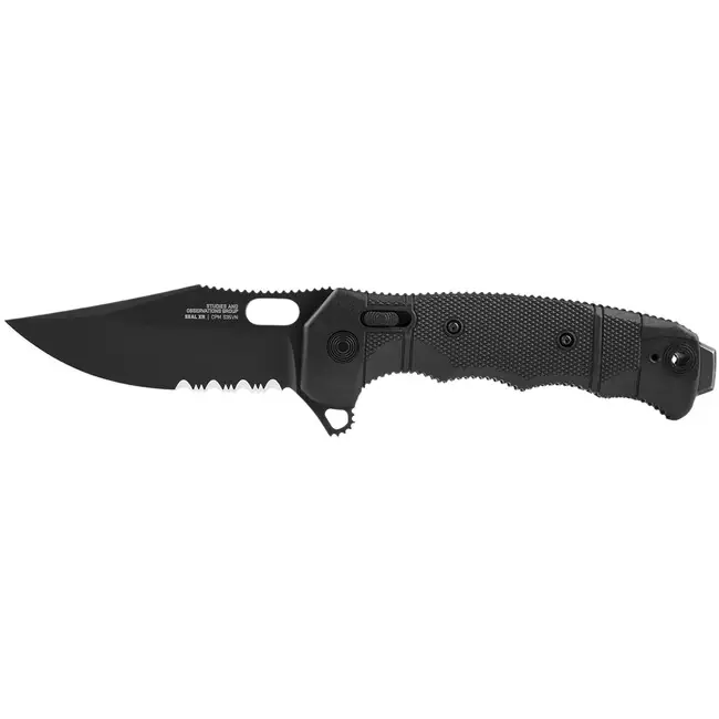 SOG Zavírací nůž SEAL XR - Partially Serrated - USA MADE Ihned K Objednání
