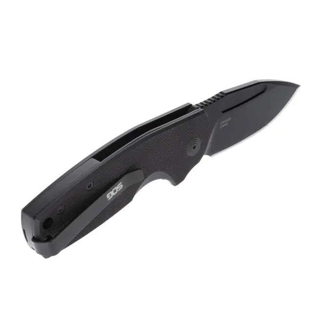 Speciální Cena SOG Zavírací nůž STOUT SJ Clip Point (Black)