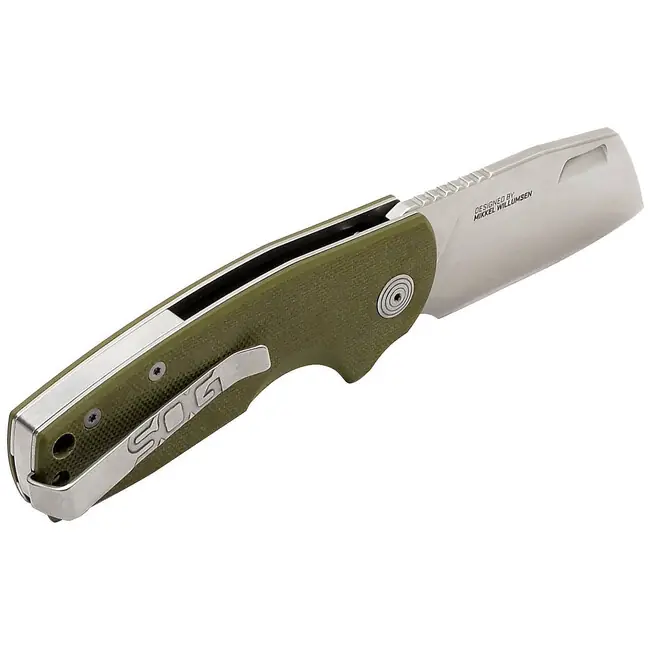 SOG Zavírací nůž STOUT SJ - Cleaver (OD Green) Výprodej