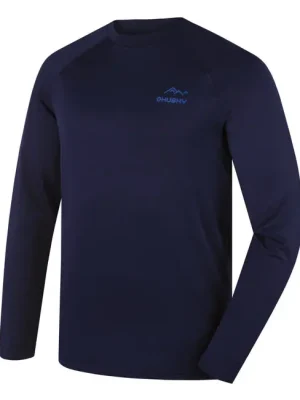 HUSKY ACTIVE WINTER SHIRT DL TROMI M modrá Oblíbený
