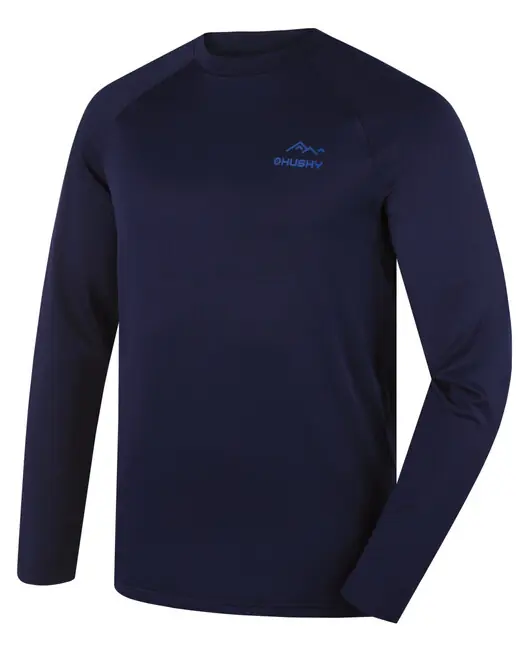 HUSKY ACTIVE WINTER SHIRT DL TROMI M modrá Oblíbený