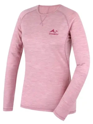 Nejprodávanější HUSKY MERINO SHIRT DL MEROW L faded pink