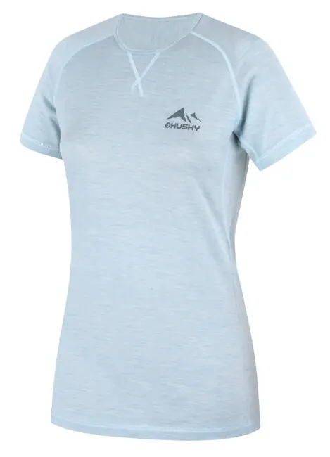 Pouze Dnes HUSKY MERINO SHIRT KR MERSA L vybledlá mátová