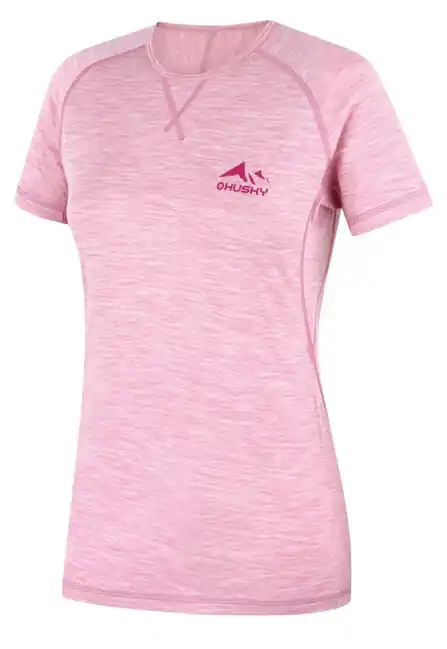 HUSKY MERINO SHIRT KR MERSA L faded pink Super Cena