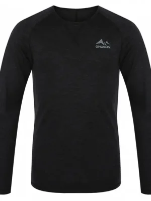 HUSKY MERINO SHIRT DL MEROW M černá Nakupujte Hned