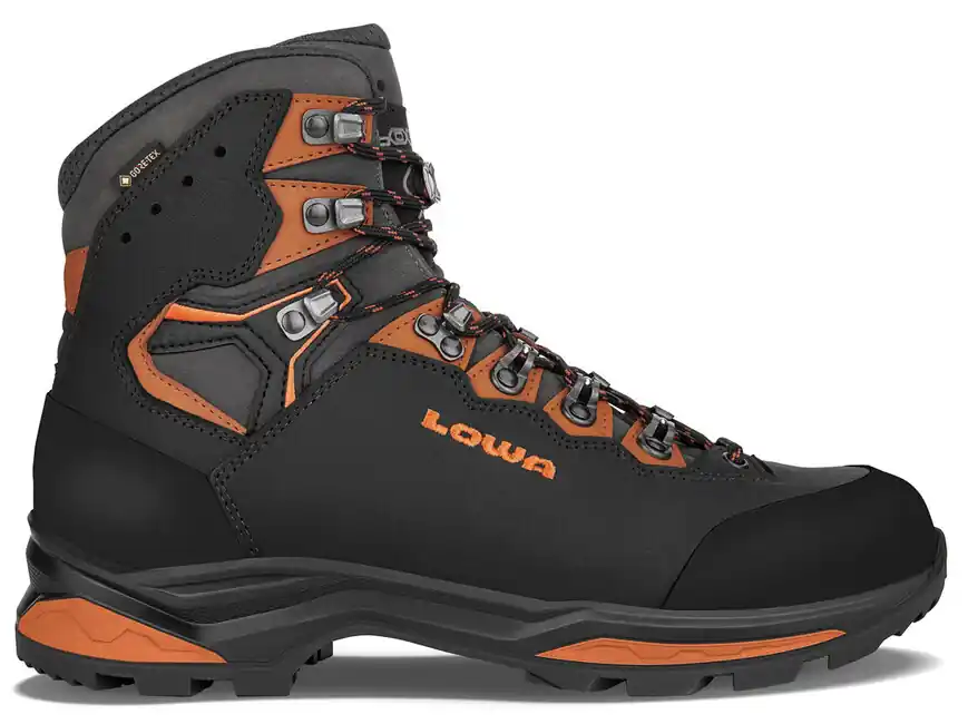 Pánská treková obuv Lowa Camino Evo GTX, černá/oranžová Must-Have