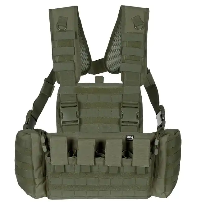 MFH Professional Taktická vesta Chest Rig Mission, OD green Ihned K Objednání