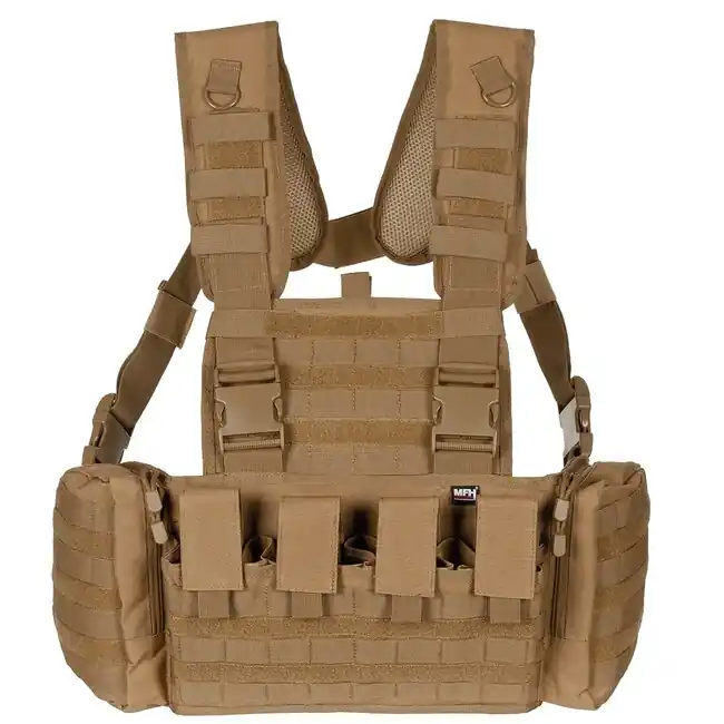 MFH Professional Taktická vesta Chest Rig Mission, coyote tan Výhodná Nabídka