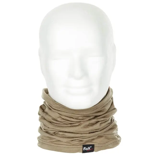 Akce Fox Outdoor Nákrčník, Merino Lite, coyote tan