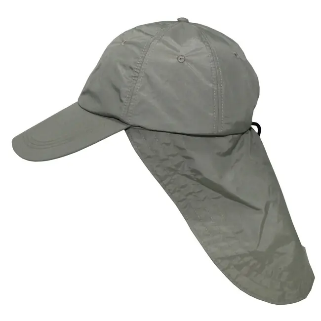 Aktuální Fox Outdoor Čepice Sahara s chráničem krku, OD zelená
