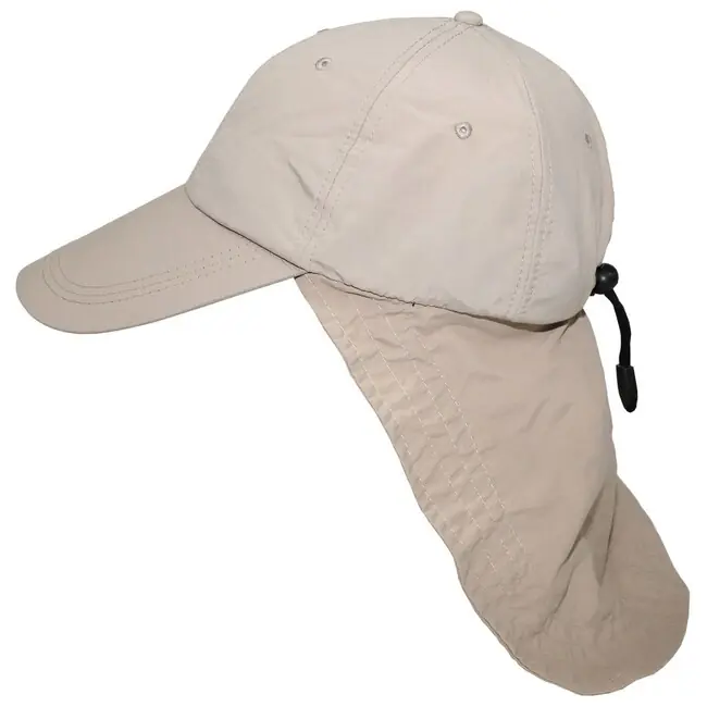 Výhodná Nabídka Fox Outdoor Kšiltovka Sahara s chráničem krku, béžová