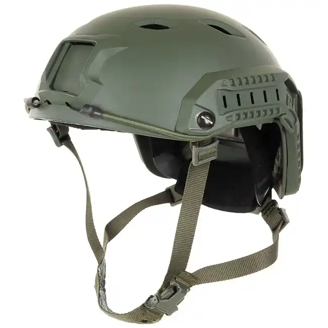 Výhodná Nabídka MFH Americká přilba FAST-paratroopers, ABS-plast, OD zelená