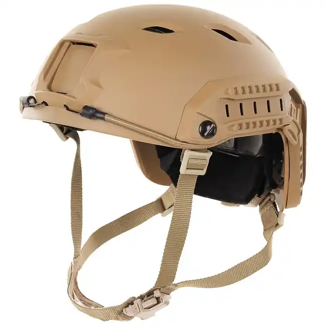MFH Americká přilba FAST-paratroopers, ABS-plast, coyote tan Nejlepší Volba